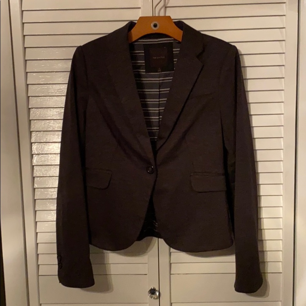 Limited brownish gray blazer